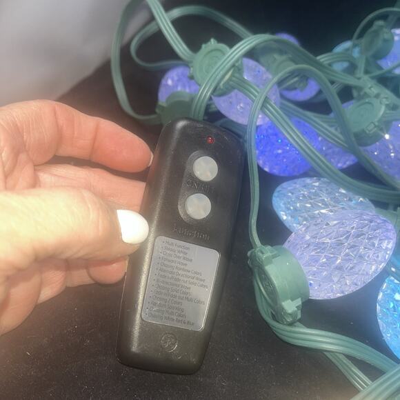 2 Sets GE 36 Color Changing C9 LED White/Multi-Color Lights w/14 Functions - Picture 6 of 14